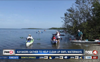 Kayakers Gather to Help Clean up Southwest Florida Waterways