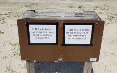 W.P. Franklin Lock Beach on the Caloosahatchee River Quietly Closed – This Time, for Good