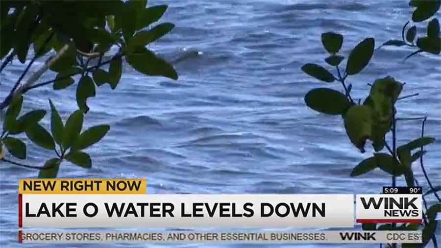 Lake O Water Levels Down Following Driest March in Several Decades