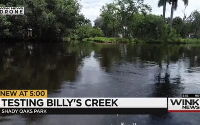 Calusa Waterkeeper Tests for Source of Billy’s Creek Contamination