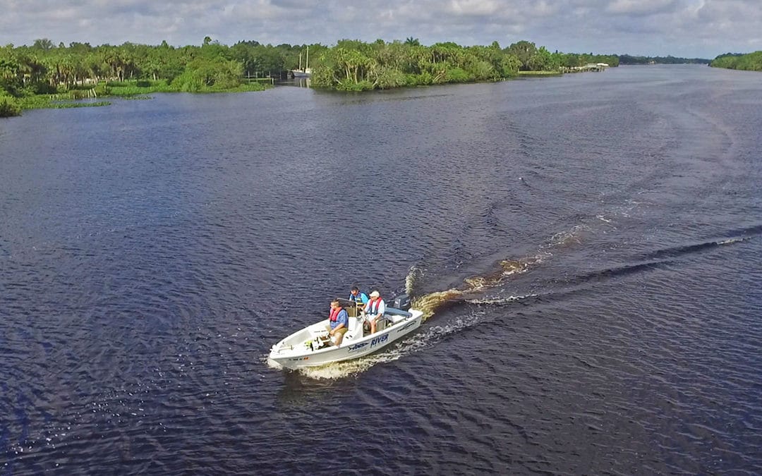 Calusa Waterkeeper Boat-drone