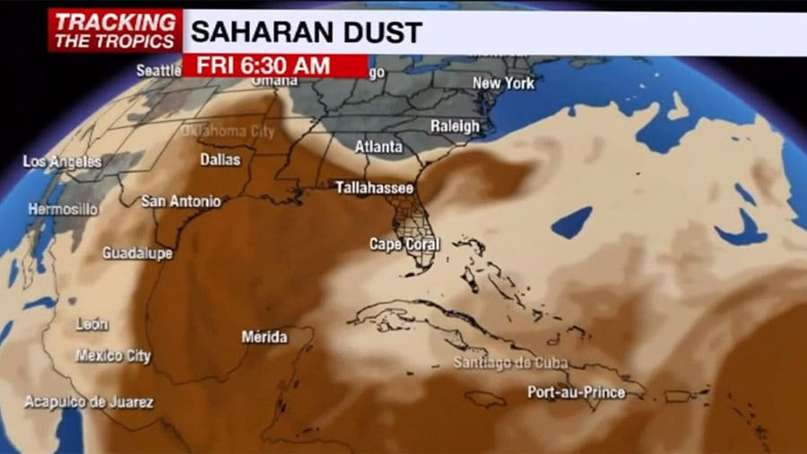 Saharan Dust could Ramp Up Red Tide off our Coast