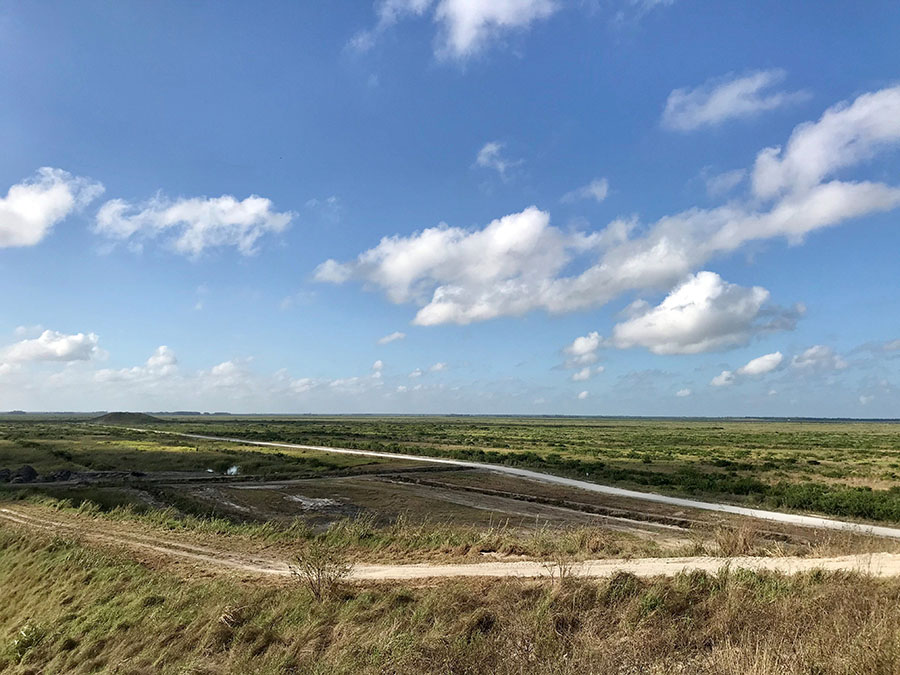 Caloosahatchee and EAA Reservoirs at the Top of Water District Work Last Year