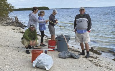 St. James City Boat Club Helping Keep Local Waters Clean