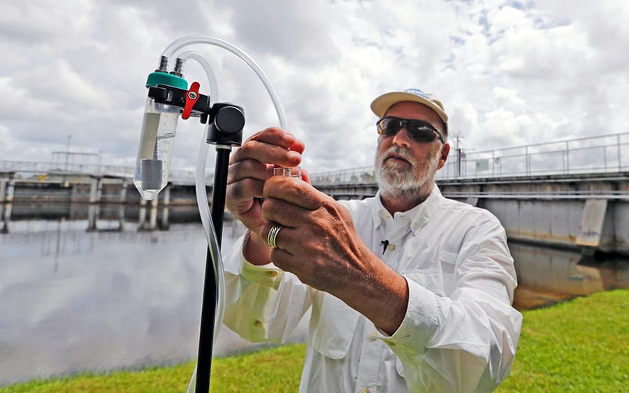 How Much Dangerous Algae Toxin is in the Air?