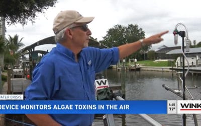 Calusa Waterkeeper Testing New Device to Measure Air Toxins from Blue-Green Algae & Red Tide