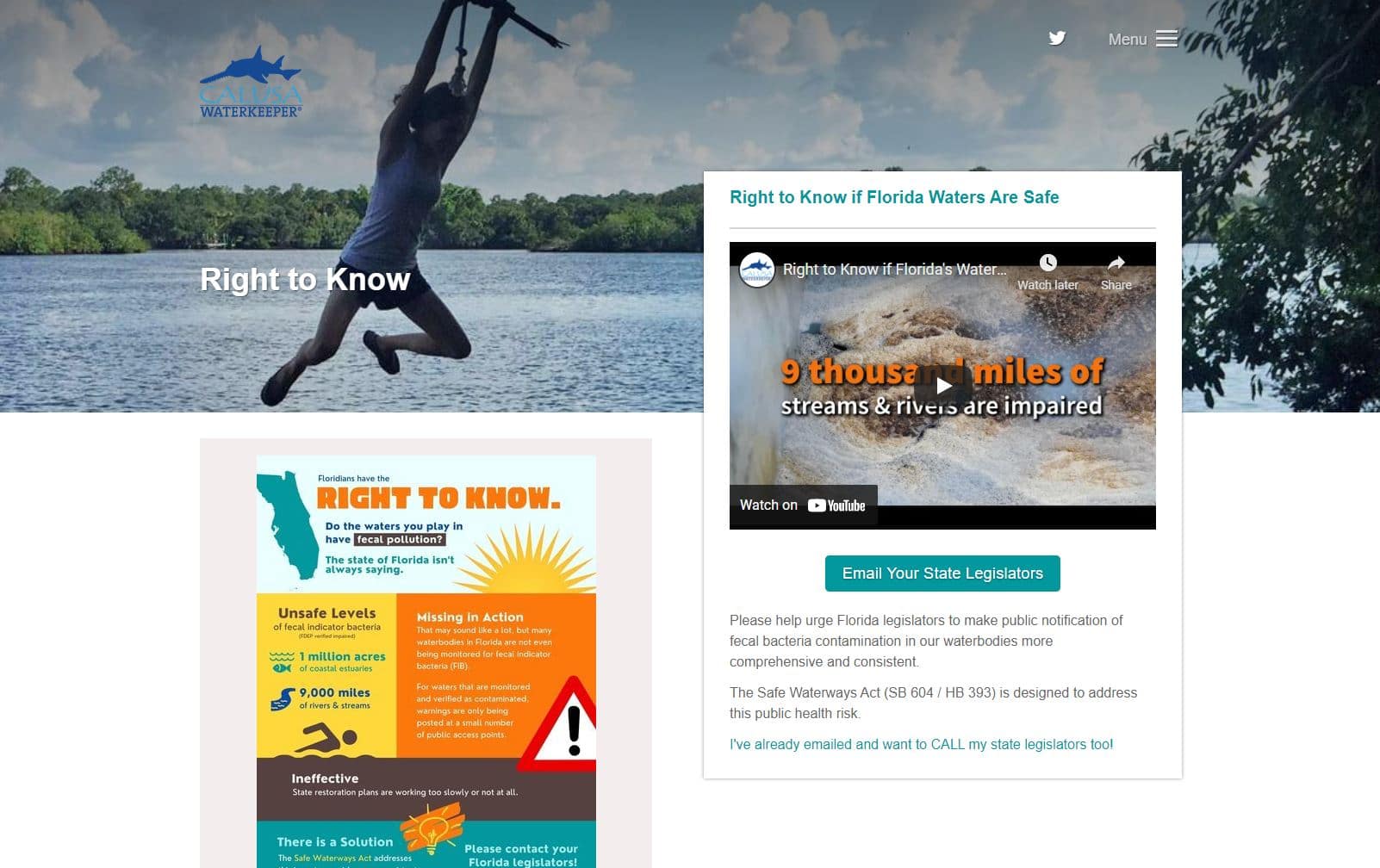 Right to Know website