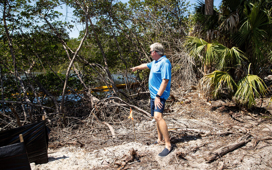 Mangrove Clearing & Runoff at Siesta Isles near Fort Myers Beach Raises Alarm
