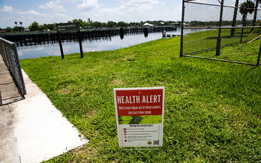 FDOH Algae Health Alert Signage