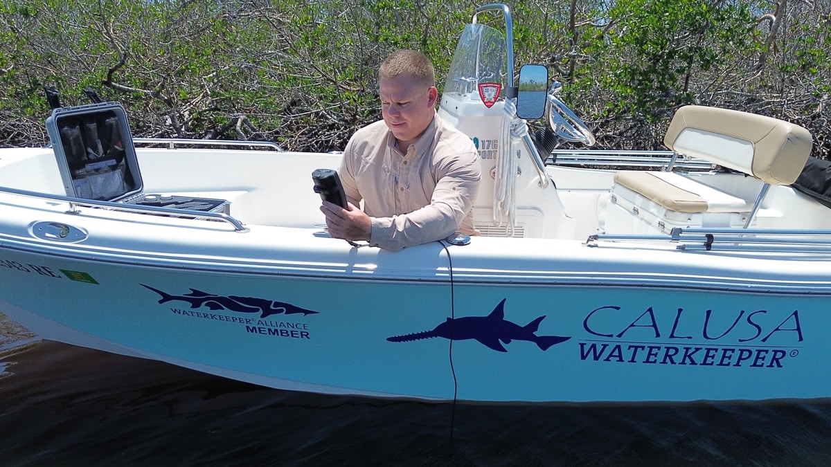 Calusa Waterkeeper Codty Pierce