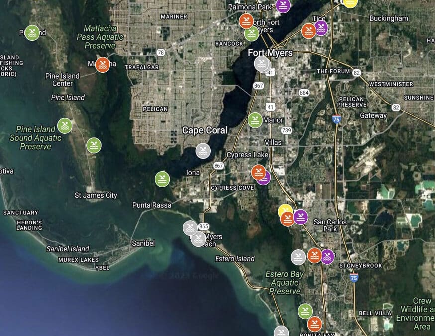 Calusa Waterkeeper Issues Area’s Bacteria Sampling Report for June