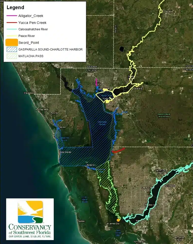 watershed map - Conservancy of Southwest Florida