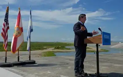 Caloosahatchee reservoir was not operational this past rainy season